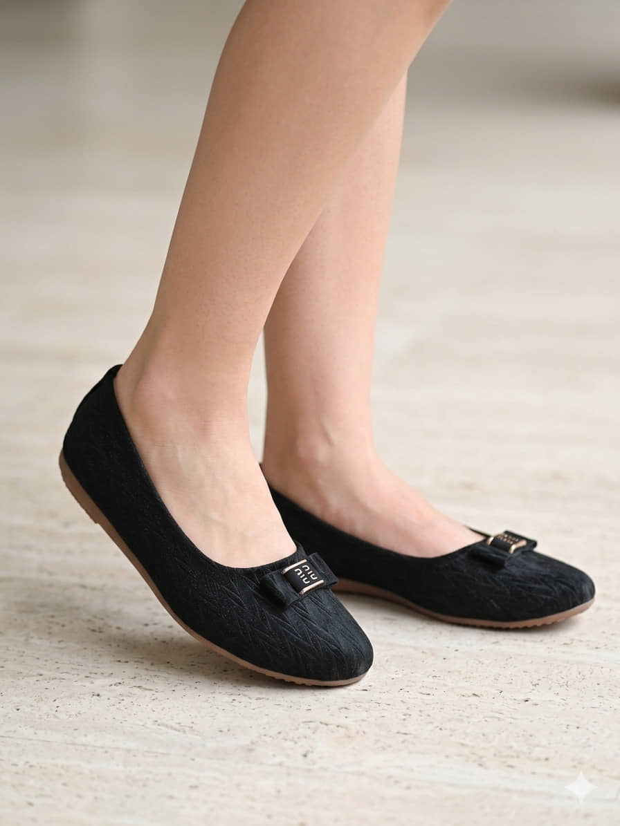 Sir Corbett SS26 Women's Casual Ballerinas Black Women's Casual Ballerinas - Casual Shoes | Buy online on ZillyBuy