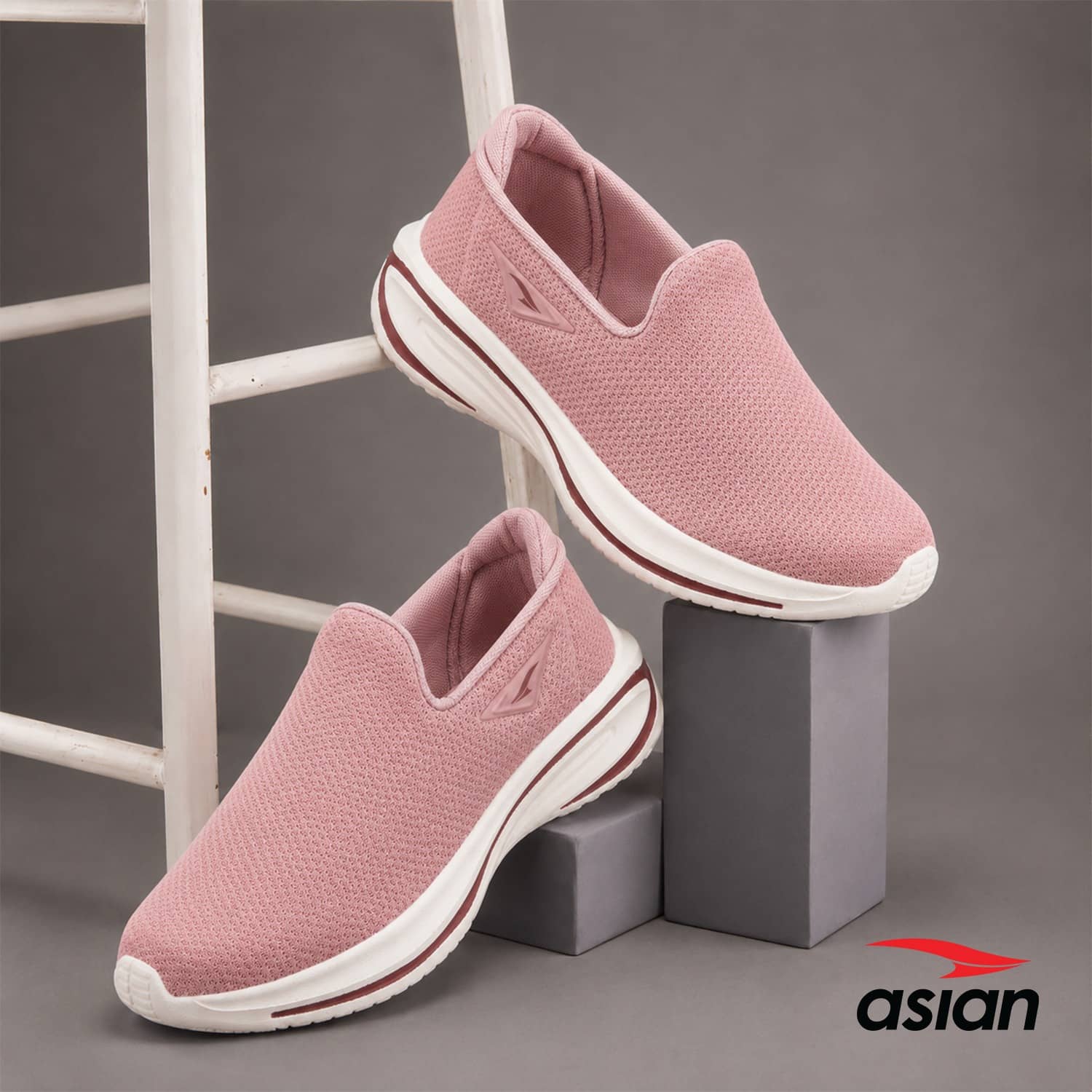 ASIAN STYLE-WALK-04cMAUV Mauve Women's Slip On - Casual Shoes | Buy online on ZillyBuy