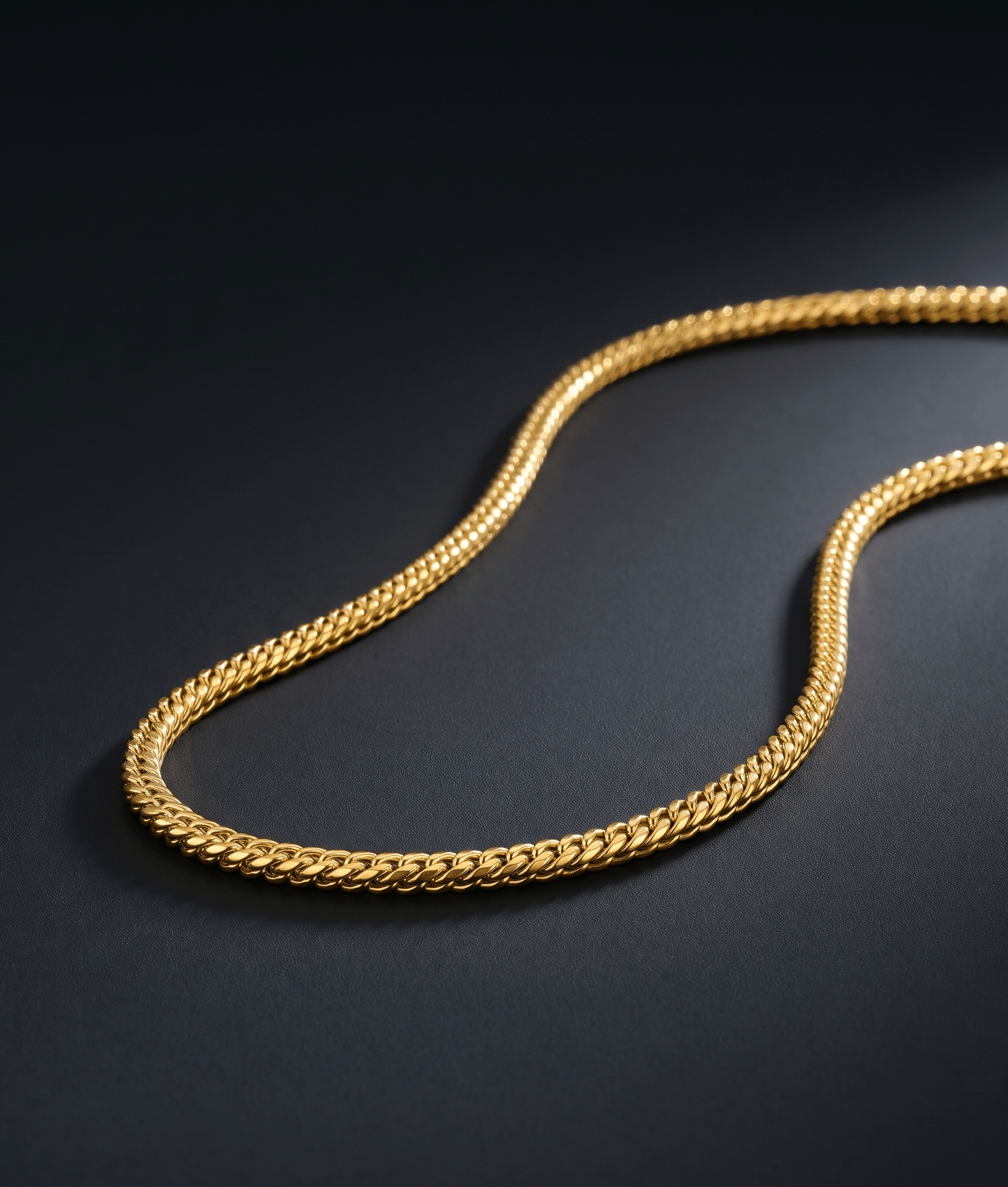 AKLINA Gold Plated Chain ( Set of 1 )