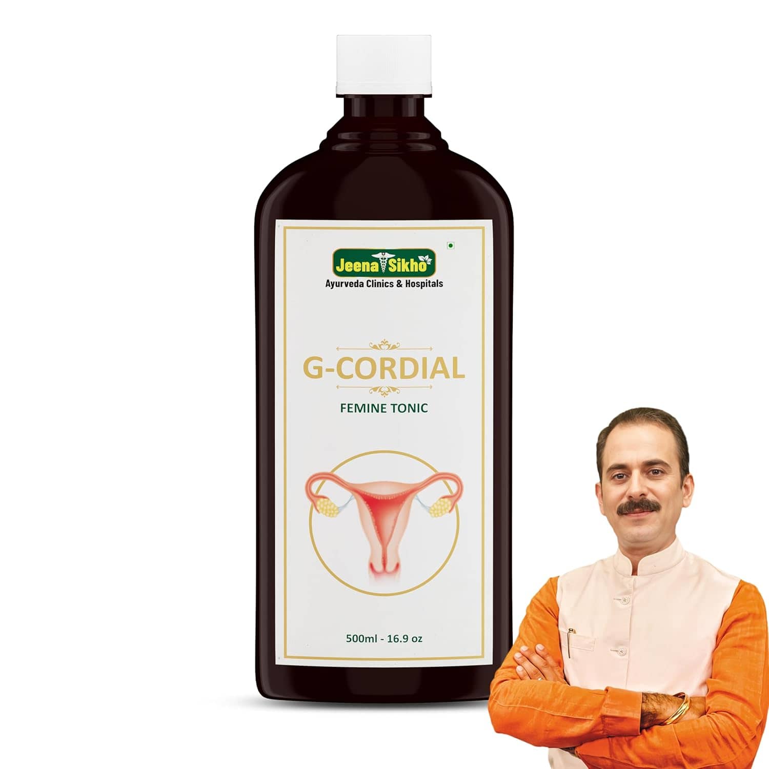 Jeena Sikho G-Cordial Tonic | Natural Tonic For Women Wellness, 500ml