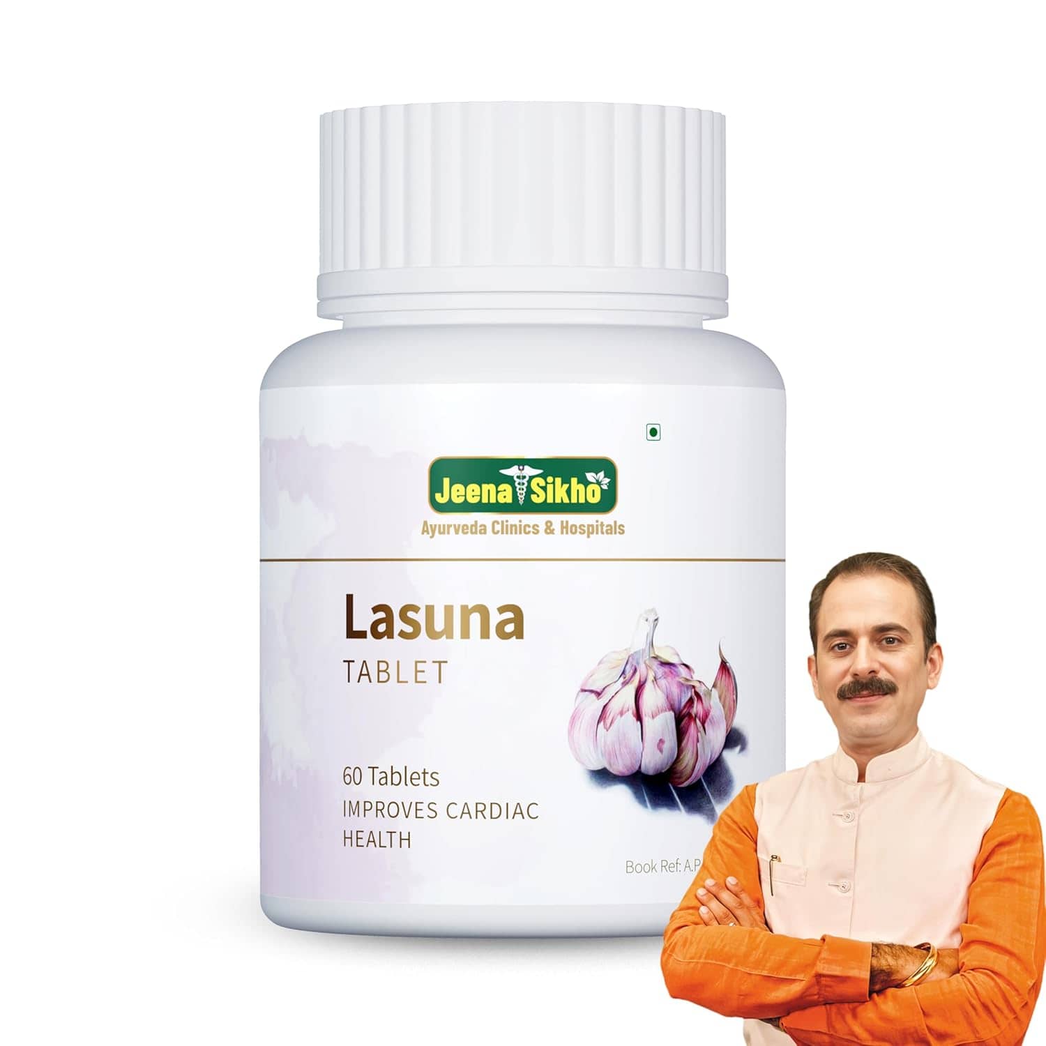 Jeena Sikho Lasuna Tablet | Effective For Overall Wellbeing, 60 Tablets