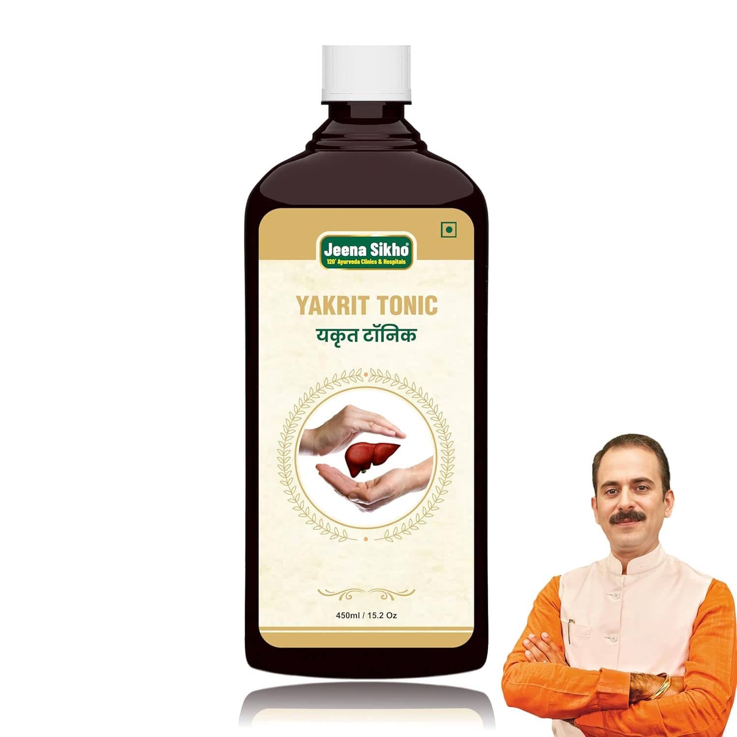 Jeena Sikho Yakrit Tonic | Effective For Liver Wellness, 450ml