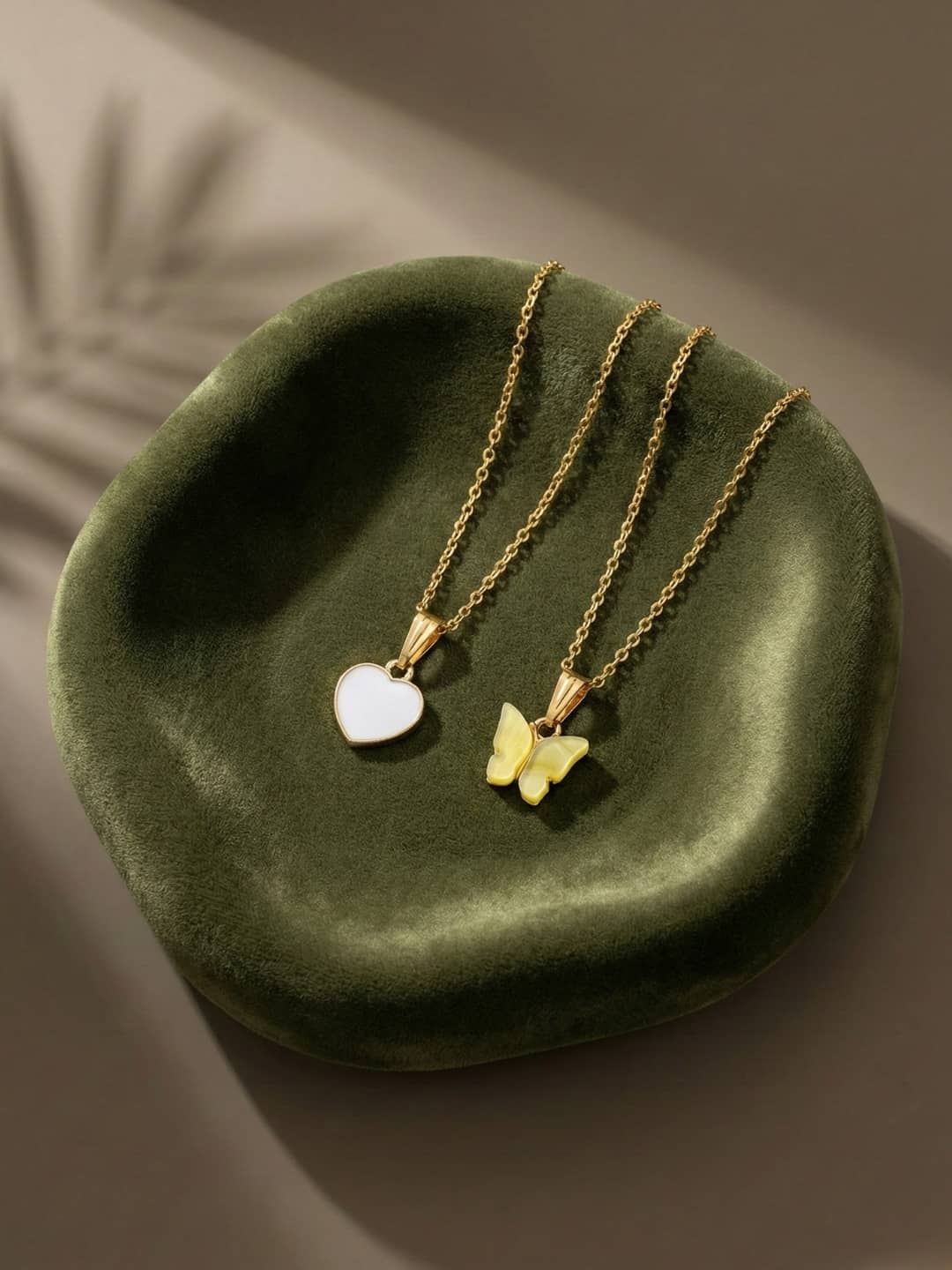 Lyriss Gold Pendant ( Pack of 2 )