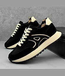 Balaji Creations Black Men's Slip-on Shoes