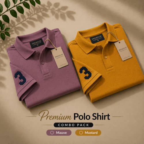 CAT BUNNY Men Cotton Blend Regular Fit Solid Polo T Shirt ( Multicolor3 )