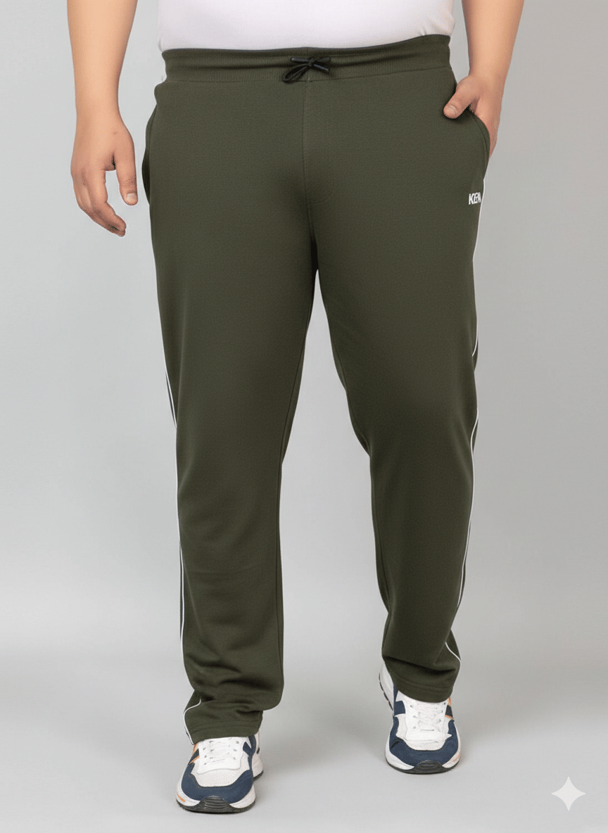 Kepa Dark Green Cotton Blend Men's Trackpants ( Pack of 1 ) - Track Pants | Buy online on ZillyBuy