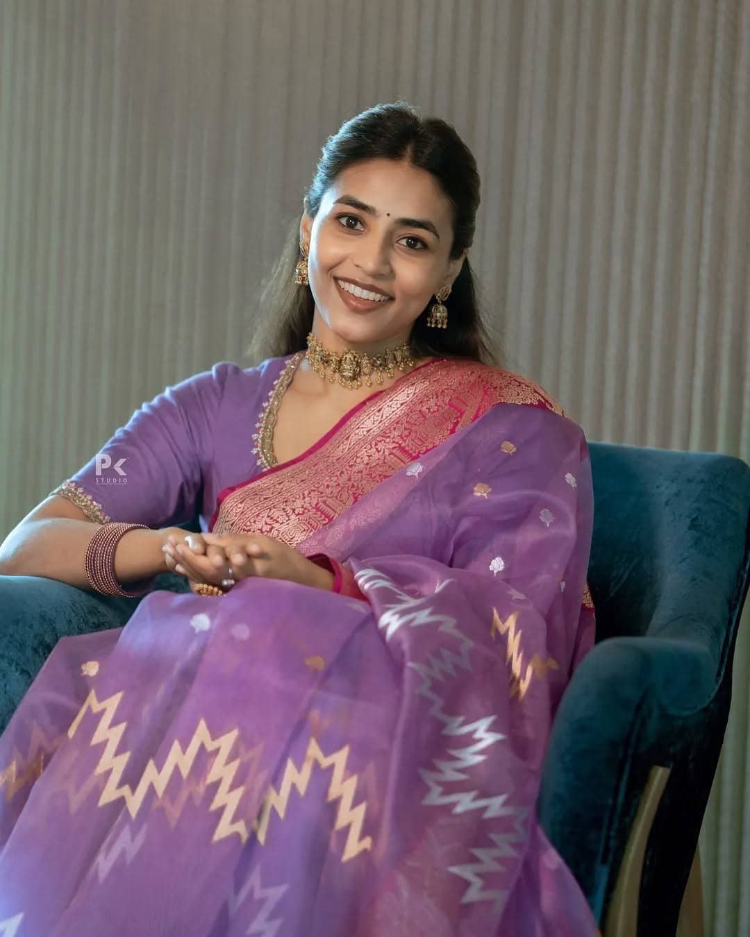 fab woven Cotton Silk Woven Design Banarasi saree With Unstitched Blouse Piece ( Lavender ) - Sarees | Buy online on ZillyBuy