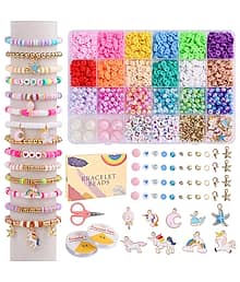 Unicorn Bracelet Making Kit for Girls, Jewellery Making Kit for Kids DIY