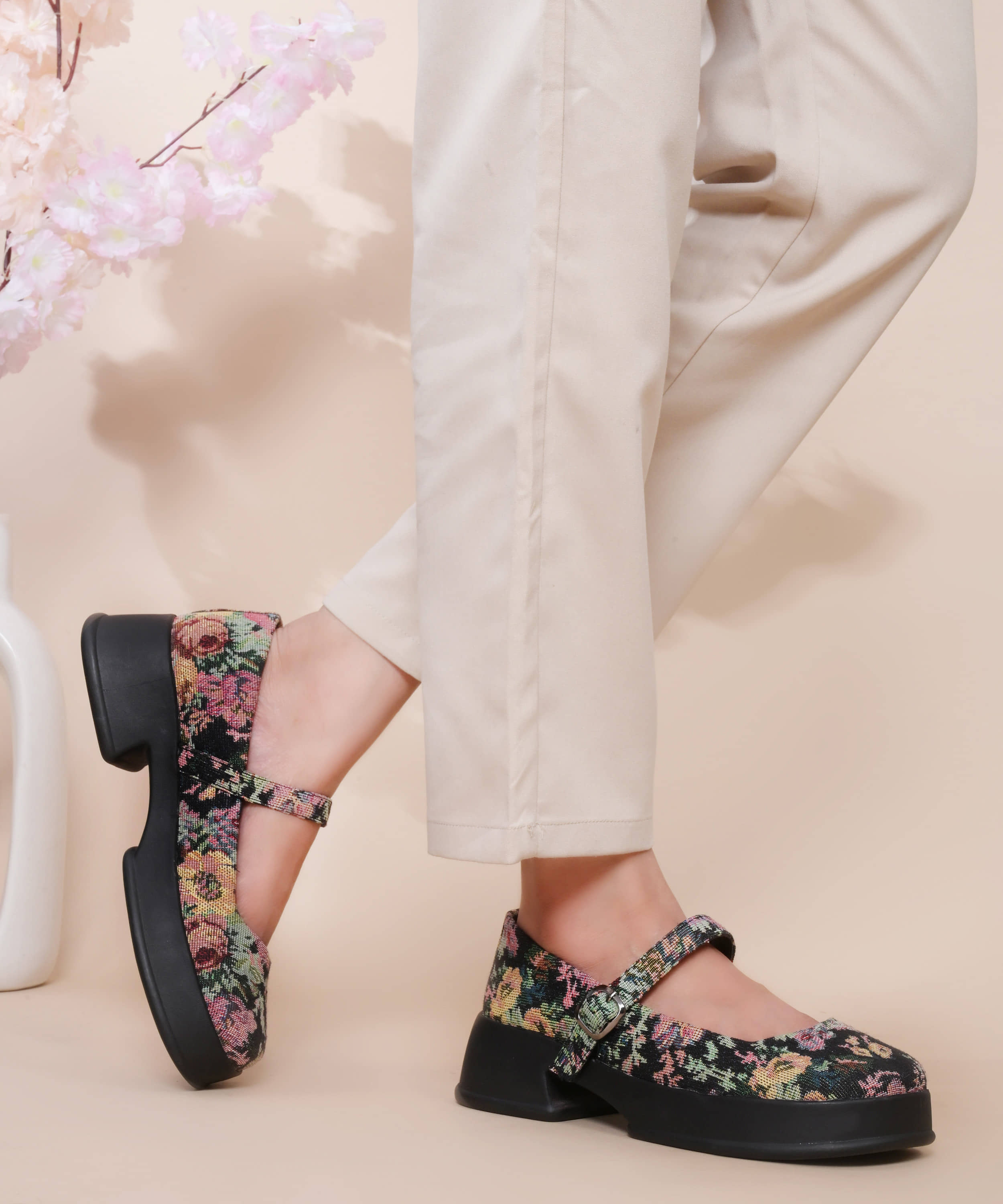 JM Looks SL-3-Black Black Women's Mary Janes Heels - Heels | Buy online on ZillyBuy