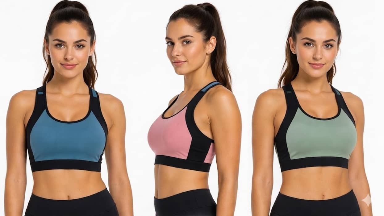 Kiran Enterprises Pack of 3 Cotton Non Padded T-Shirt Bra For Women ( Multicolor )