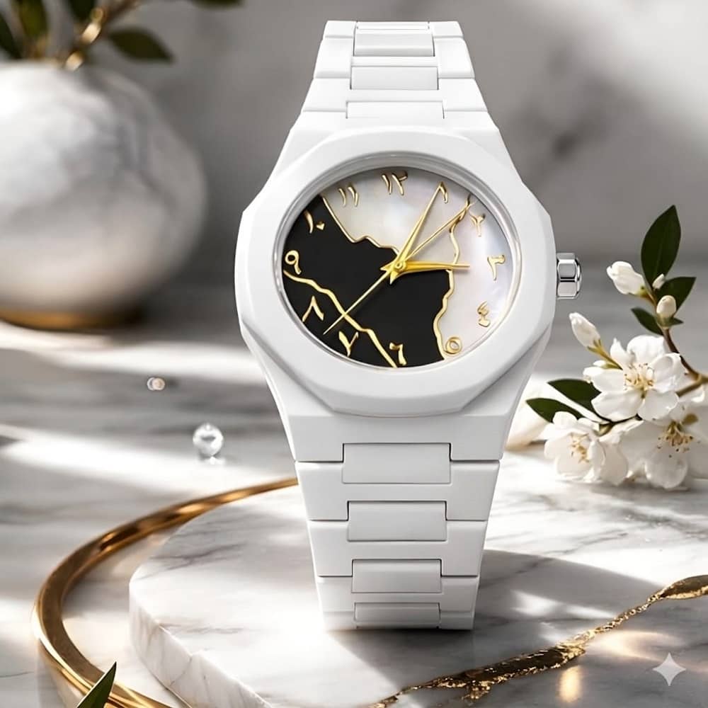 Cosmic White Plastic Analog Men's Watch