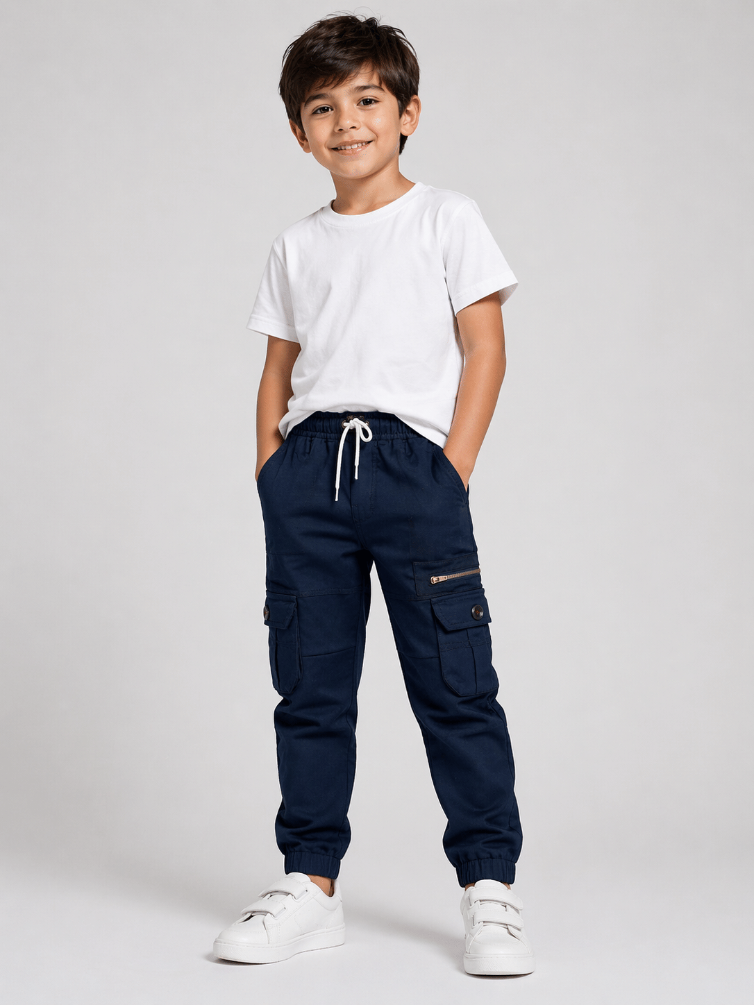 ICONIC ME Pack of 1 Boys 100% Cotton Jeans ( Blue ) - Jeans | Buy online on ZillyBuy