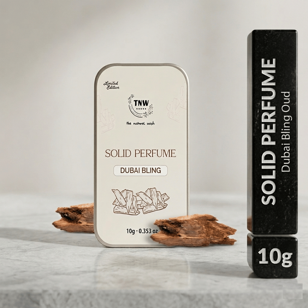 TNW The Natural Wash Oudh Solid Perfume for Rich & Long-Lasting Fragrance | 6gm