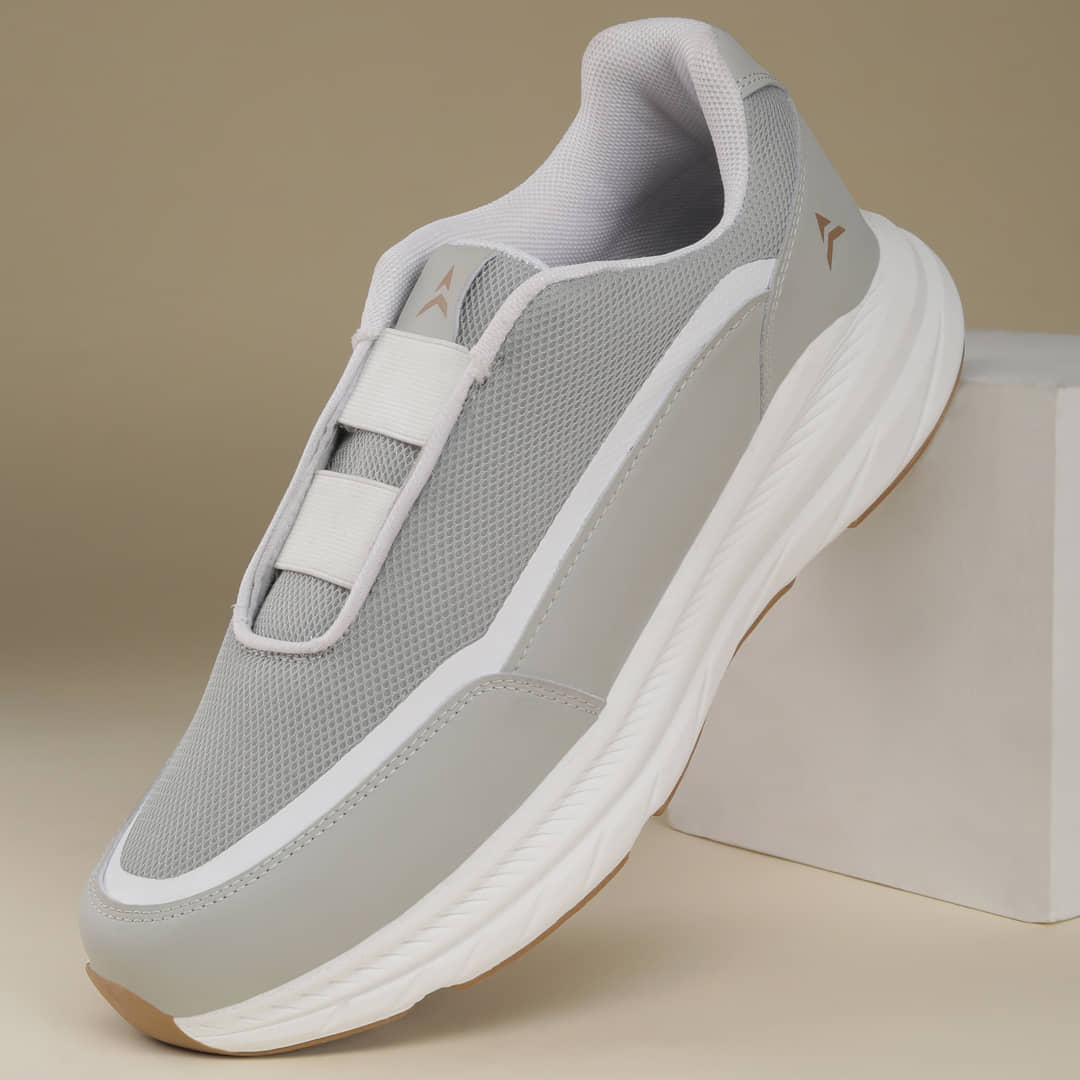 Avant StrideEase Light Grey Men's Sports Running Shoes - Sports Shoes | Buy online on ZillyBuy