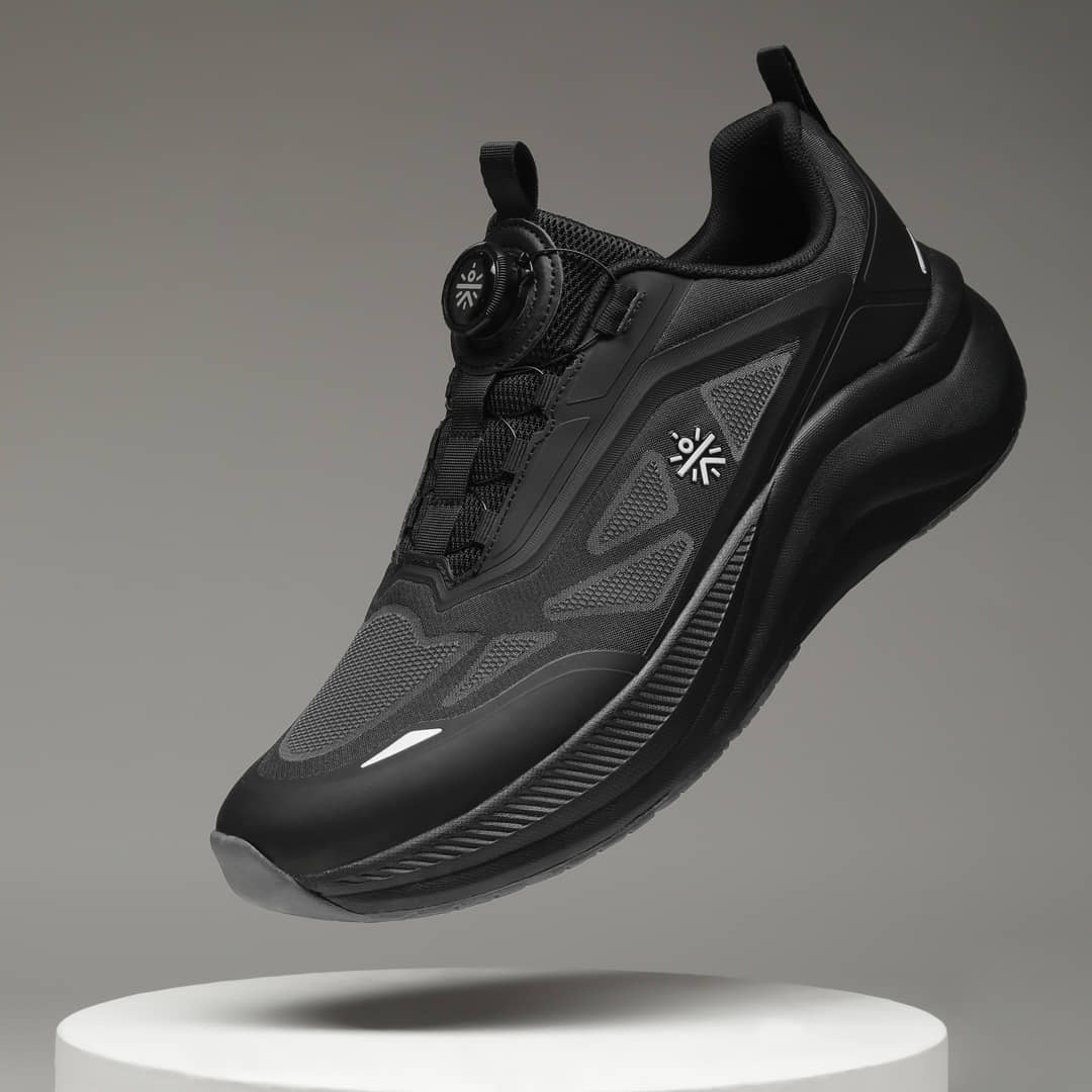 Cult PaceRush Black Men's Sports Running Shoes - Sports Shoes | Buy online on ZillyBuy