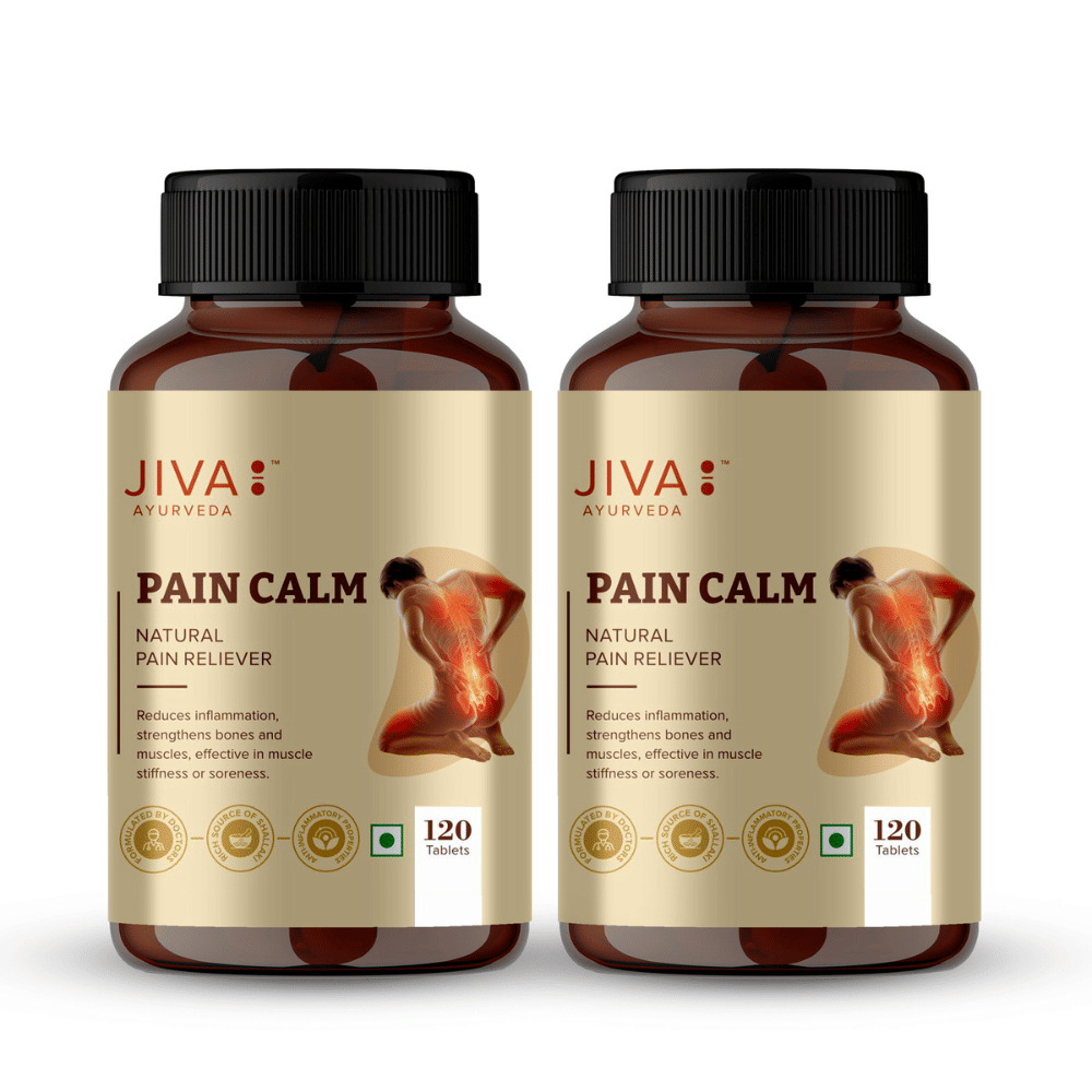 JIVA Pain Calm Table For Joint Pain Tablet 120 no.s Pack Of 2