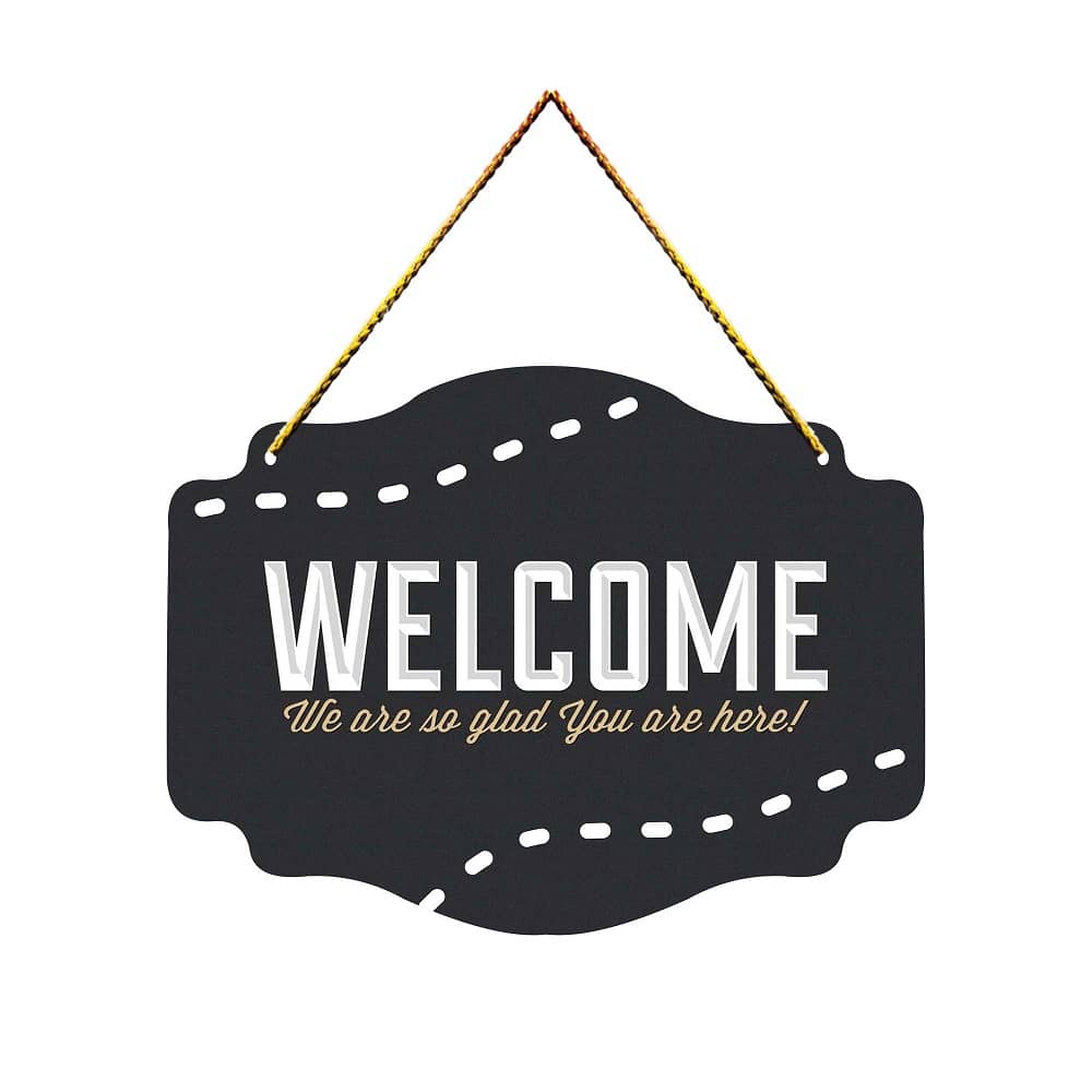 Welcome Wall Hanging for Home Decoration Wall Stickers Door Hanging for Living Room Decor Diwali Decoration Gift Festival Decorative Items Wall Art