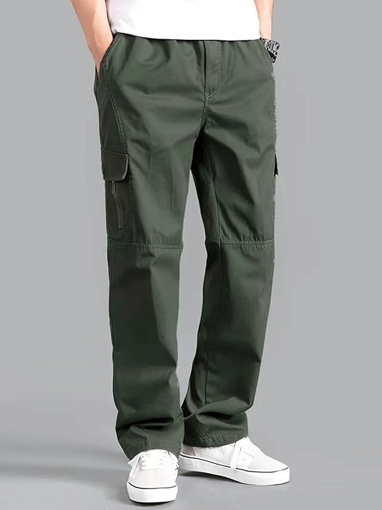 Shelony Regular Men's Cargos - Olive Green ( Pack of 1 ) - Trousers | Buy online on ZillyBuy