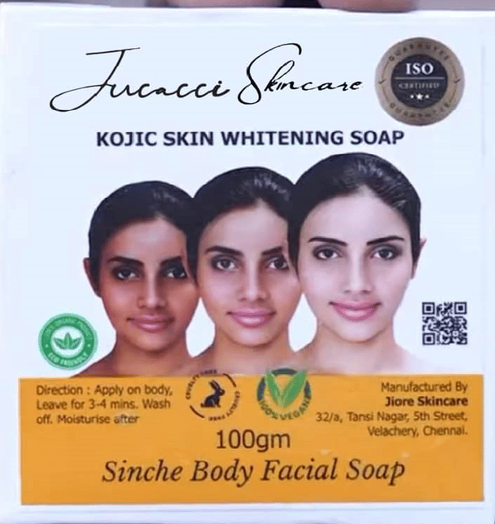 LUCACCI Skin Whitening Soap for All Skin Type ( Pack of 1 )