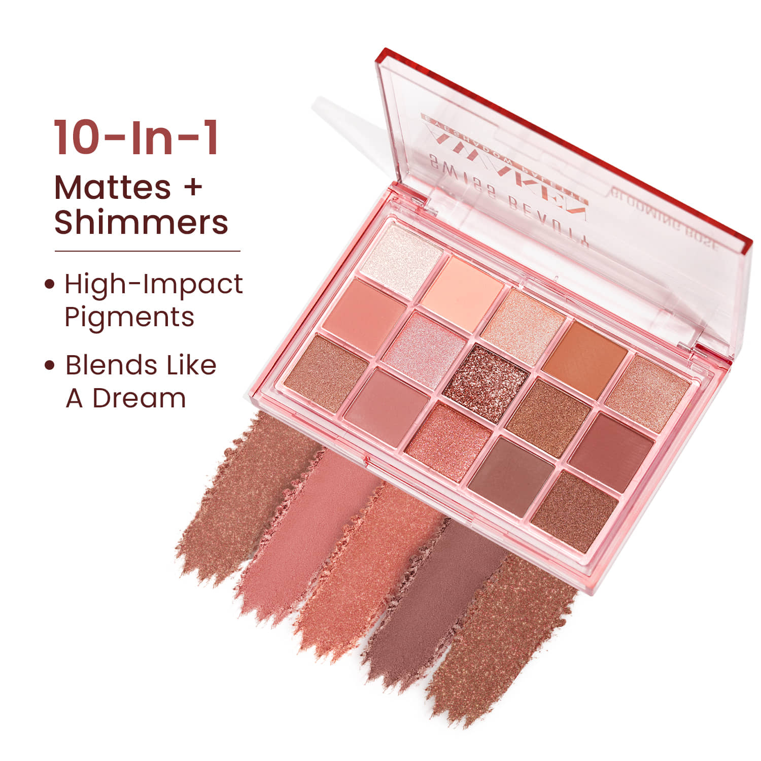 Swiss Beauty Awaken Eyeshadow Palette | Matte + Shimmer Finish - 11g, Brewed Morning - Makeup - Eyes | Buy online on ZillyBuy