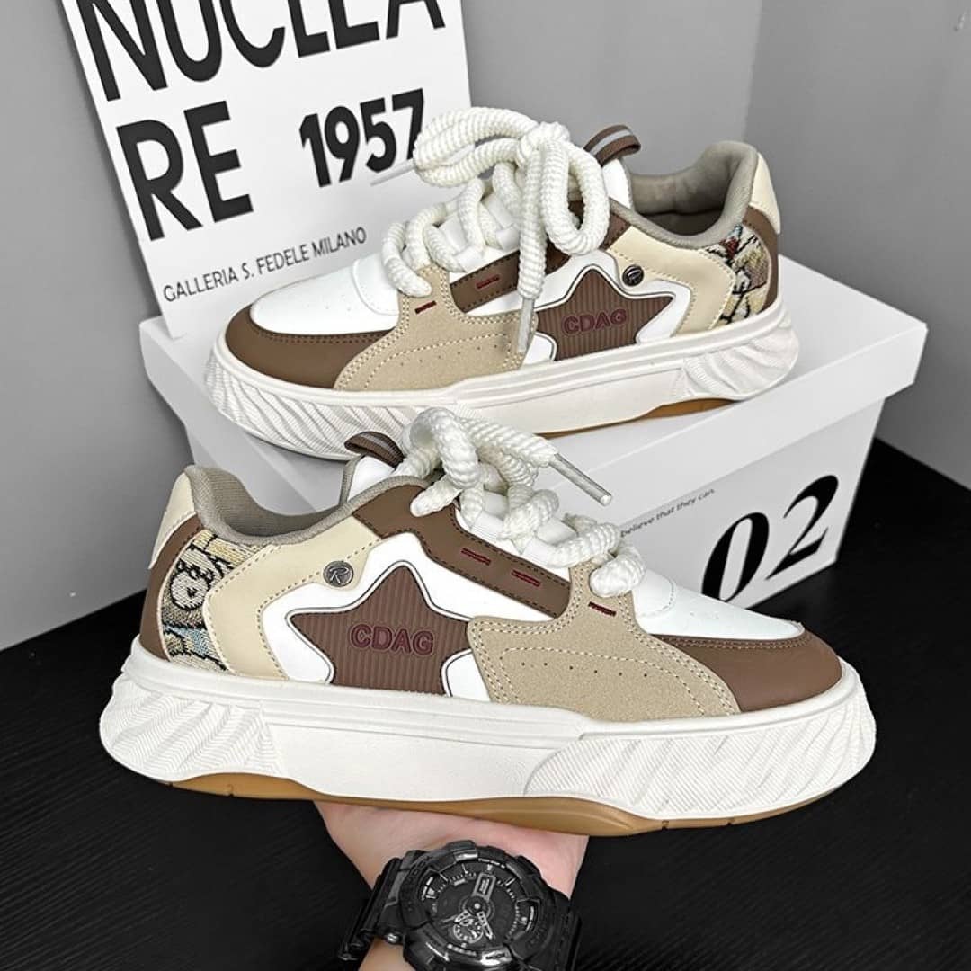 layasa Men Sneaker Shoes Beige Men's Sneakers - Casual Shoes | Buy online on ZillyBuy