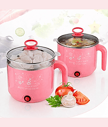 weprove COOCKING POT 1.5 Ltr ABS Plastic Open Lid Egg Cooker