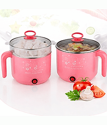 weprove COOCKING POT 1.5 Ltr ABS Plastic Open Lid Egg Cooker