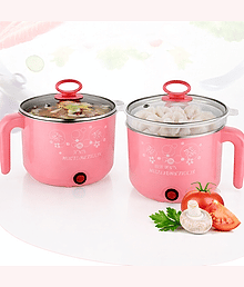 weprove COOCKING POT 1.5 Ltr ABS Plastic Open Lid Egg Cooker