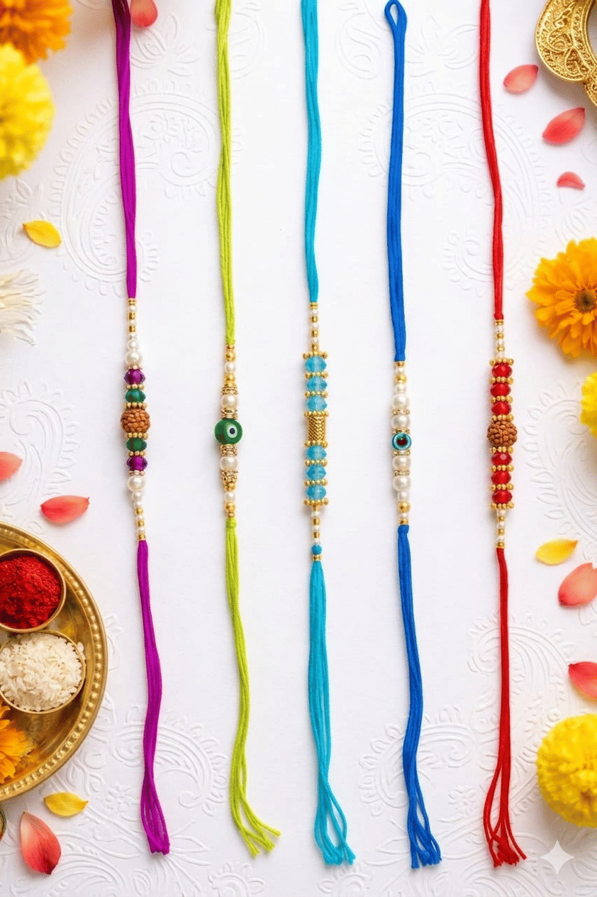 Koogly Multicolor Dora Rakhi Set for Men,Boy, Girls, Kids, Men, Brother, Bhaiya, Bhai, Bhabhi (5) - Bangles & Bracelets | Buy online on ZillyBuy