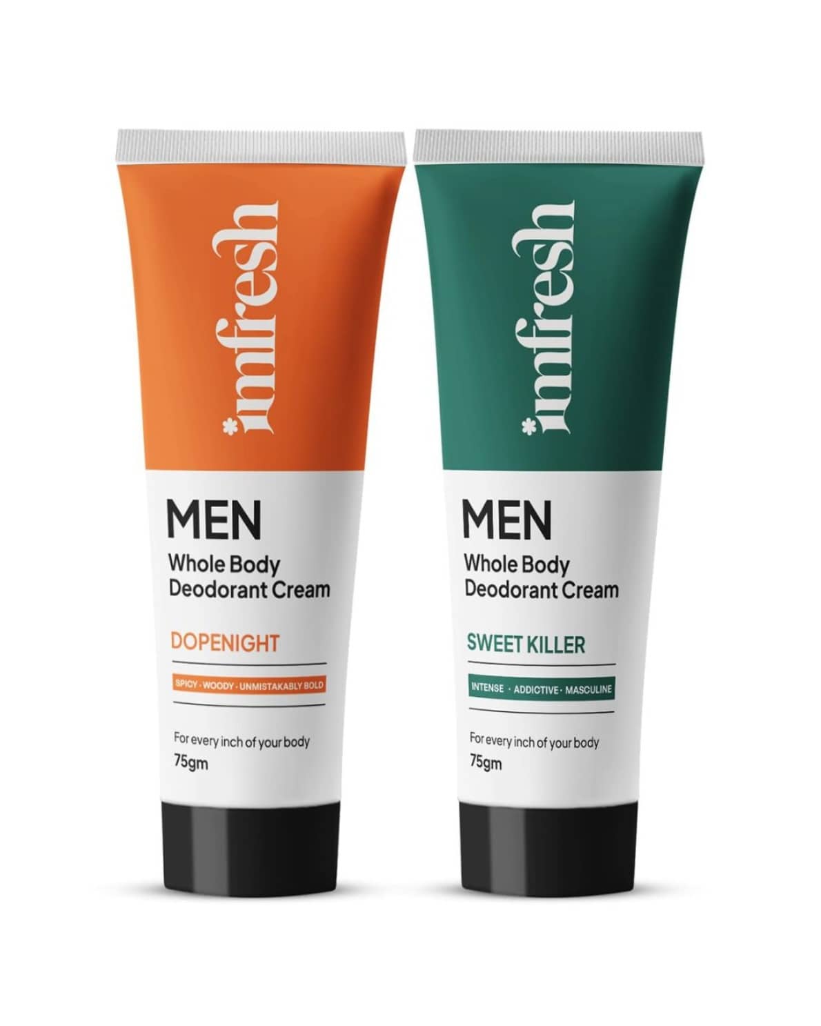 IMFRESH Men deodorant Sweetkiller + Dopenight Deodorant Cream for Men 150 gm ( Pack of 2 )