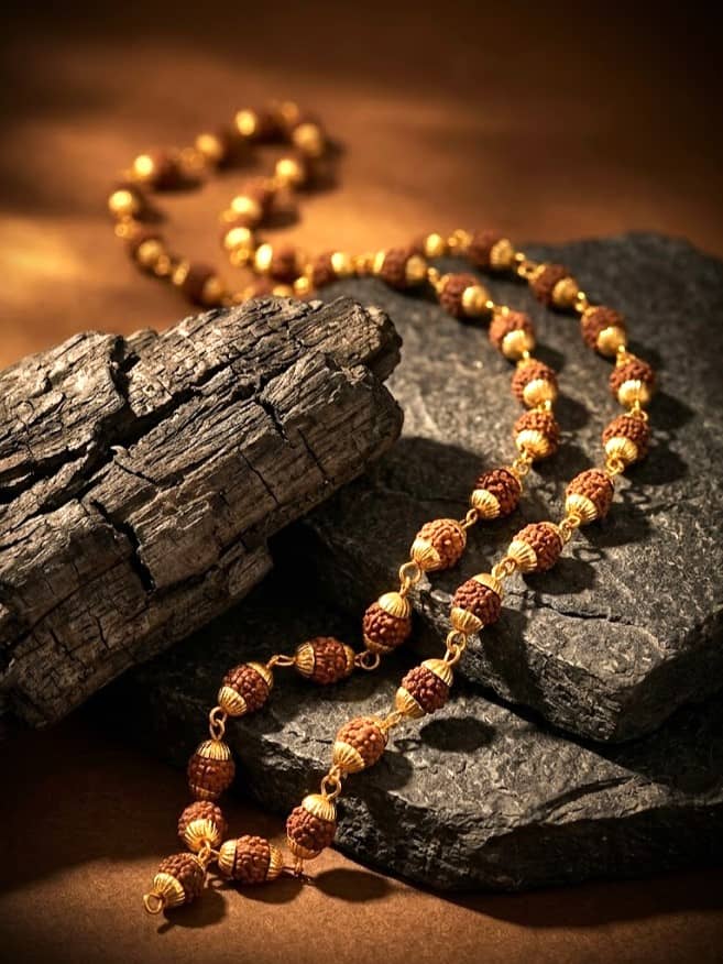 AKLINA Gold Religious Mala ( Pack of 1 ) - Jewellery Sets | Buy online on ZillyBuy