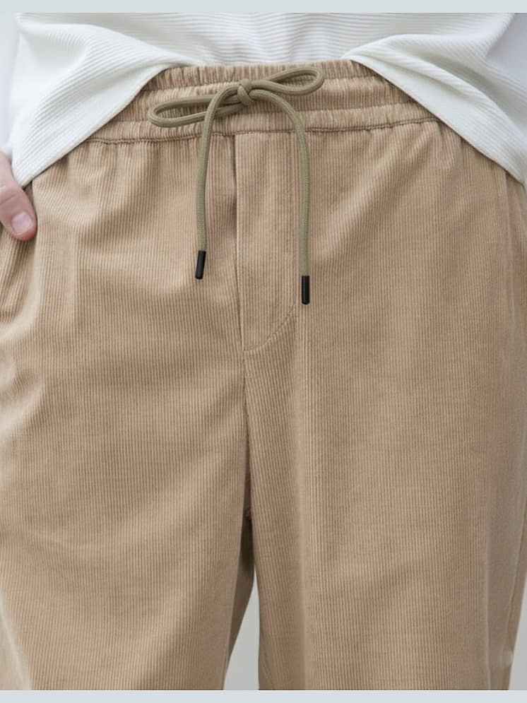 Buy Fabflee Relax Men's Trouser - Beige Pack of 1 - Image 4