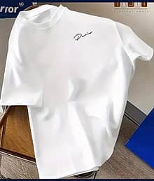 TREND SKY Men Cotton Blend Regular Fit Printed T-Shirt ( White )