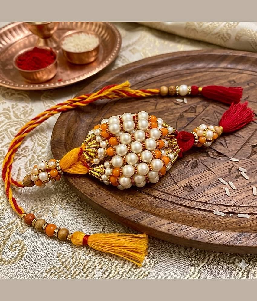 CHARKEE Fancy 12 Bhaiya Bhabhi Rakhi ( Pack of 12 , Multicolour ) - Bangles & Bracelets | Buy online on ZillyBuy