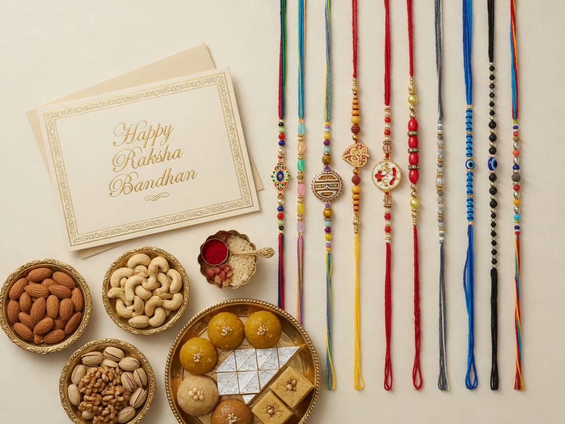 Fashion Frill Multicolor Rakhi for Brother (Pack Of 10) - Bangles & Bracelets | Buy online on ZillyBuy