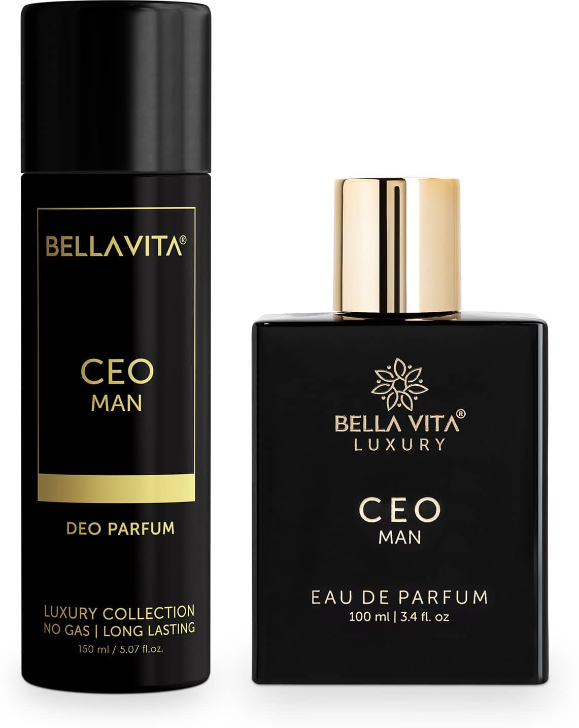 BELLAVITA CEO Men Deodorant & Perfume Combo Deodorant Spray for Men 250 ml ( Pack of 2 )