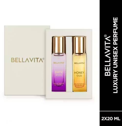 BELLAVITA Eau De Parfum (EDP) Fresh -Fragrance For Unisex ( Pack of 2 )